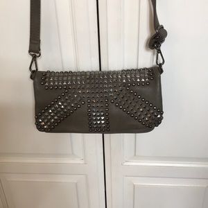Urban Expressions Taupe Studded Purse